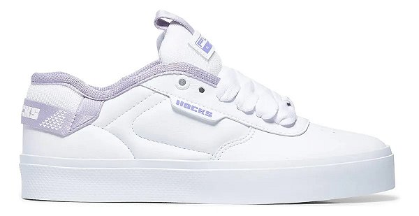 Tênis Hocks Flat Core - Branco Lilac