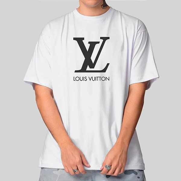 Camiseta Masculina Oversized Louis Vuitton