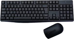 Teclado e Mouse Sem Fio Multilaser CS100 USB 2.4GHz Slim 1600 DPI