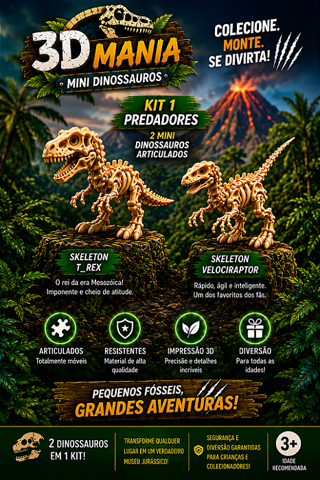 KIT 01 – PREDADORES
