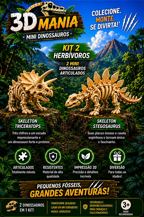 KIT 02 – HERBÍVOROS