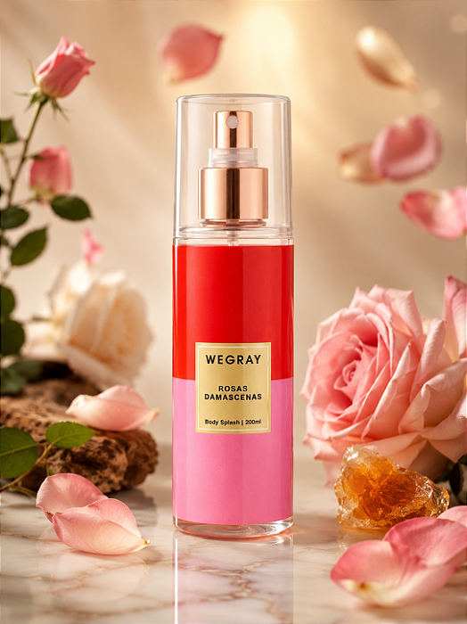Body Splash Wegray Flowers Rosas Damascenas 200ml