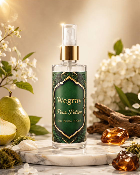 Eau de Toilette Wegray Pear Potion 120ml – Unissex