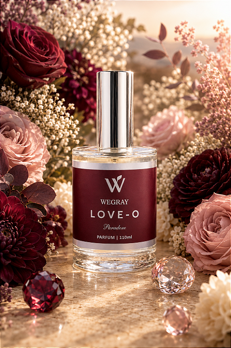Parfum Wegray LOVE-O 110ml – Floral Frutado Feminino