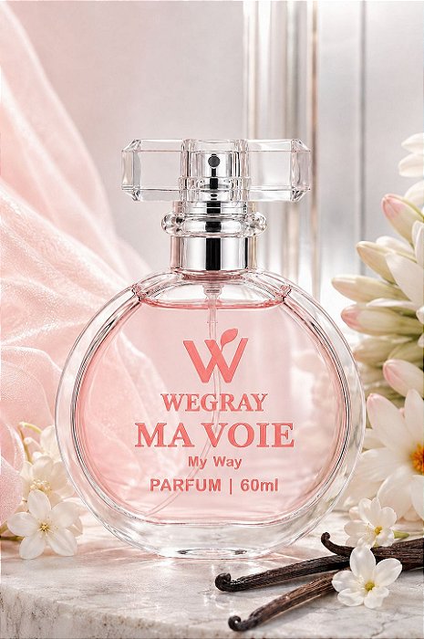 Parfum Wegray Ma Voie 60ml – Floral Amadeirado Feminino
