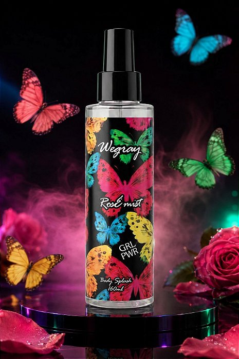 Body Splash Wegray Rosé Mist 160ml – Chipre Gourmand Feminino