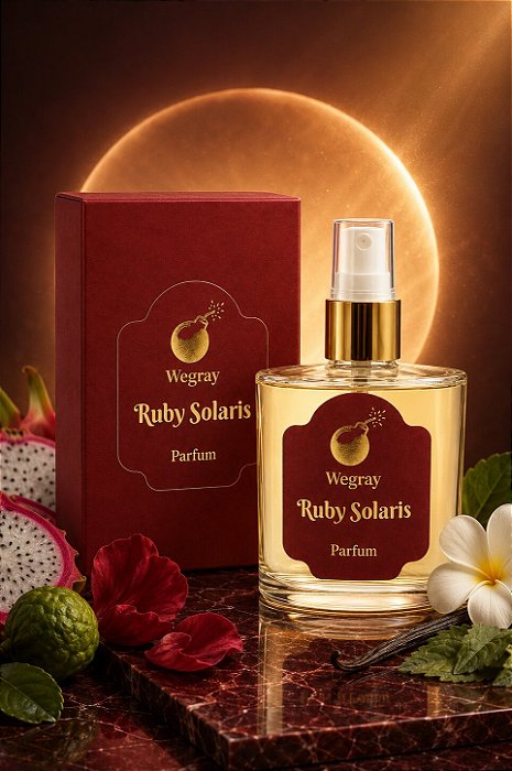 Parfum Wegray Ruby Solaris 100ml – Âmbar Baunilha Feminino
