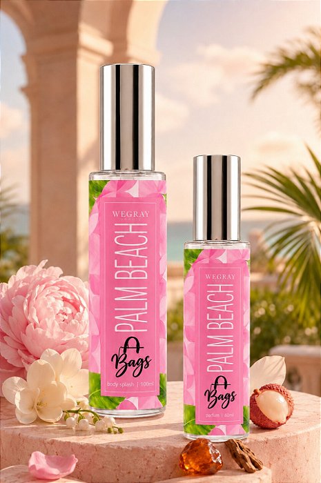 Body Splash Wegray Palm Beach 100ml – Floral Feminino