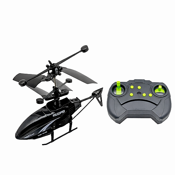 Helicóptero Sky Rider com Controle Remoto Infravermelho e Luz – Art Brink
