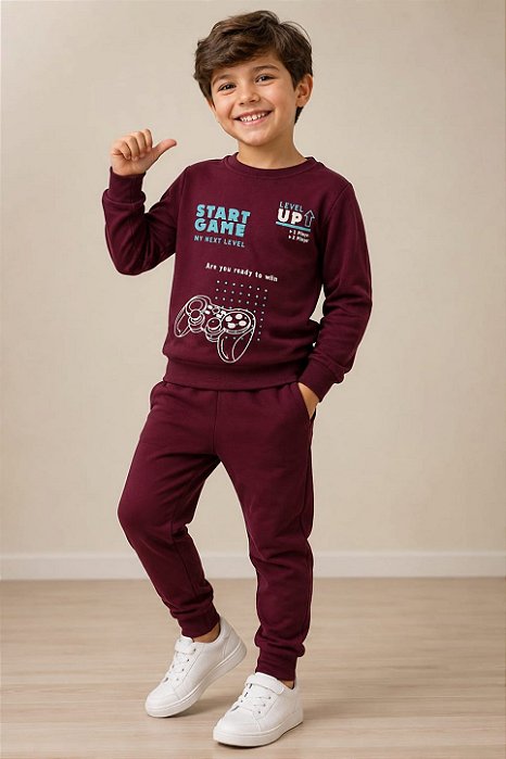 Conjunto Moletom Infantil