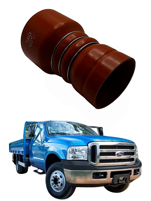 MANGUEIRA DO INTERCOOLER F350 F4000 DE 1998 A 2019.