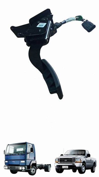 PEDAL COM CONTROLE ELETRONICO DE ACELERACAO FORD CARGO 2428/2628/2422/2622 DE 2006 A 2009