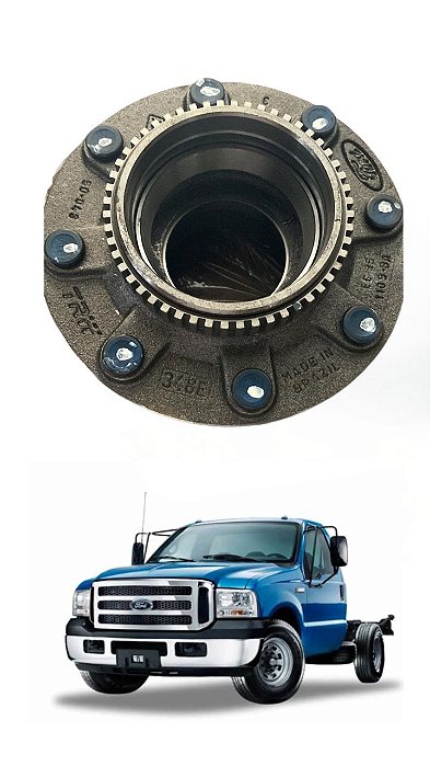 CUBO DE RODA TRASEIRA C/RODA FÔNICA F350 DE 2014 A 2019