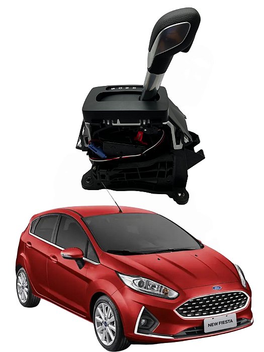 MECANISMO DE MUDANCA DE MARCHAS DA TRANSMISSAO AUTOMATICA FORD NEW FIESTA "POWERSHIFT" 6 DE 2013 A2019