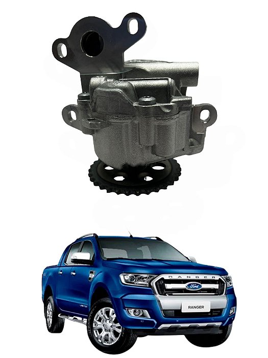BOMBA DE ÓLEO LUBRICANTE DO MOTOR FORD RANGER DE 2012 A 2019