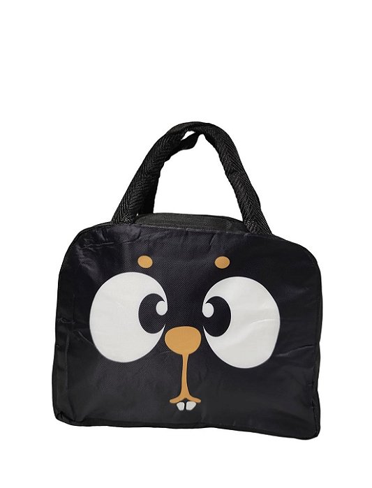 Bolsa Térmica Infantil Lancheira Escolar 3D Personagens Marmita