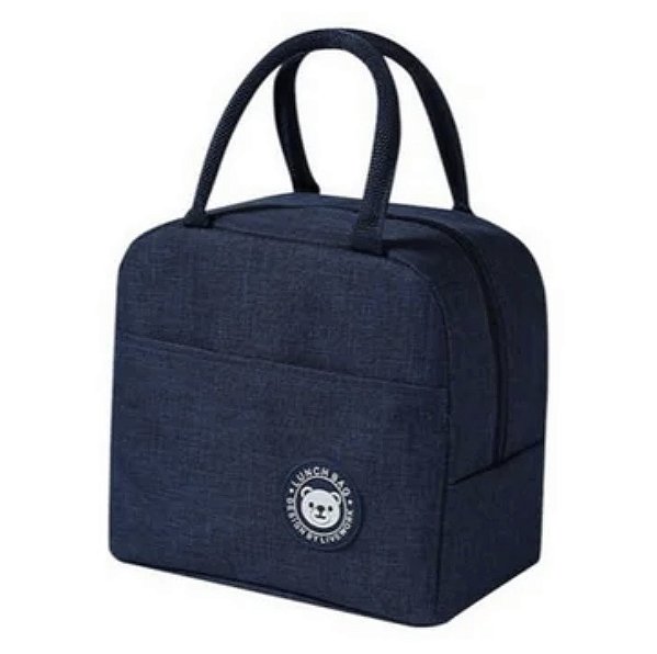 Lancheira Térmica 6L Bolsa para Marmita Escola Trabalho Oxford