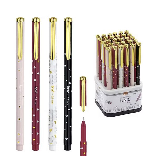 Caneta Esferografica Unic Stamp 0,7mm - Und - BRW