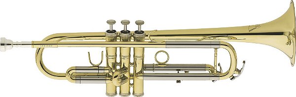 Trompete (Bb) Eagle corpo laqueado (NOVO) #TR504