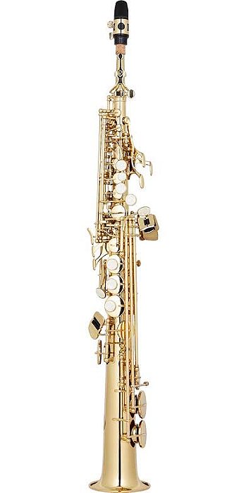 Saxofone Soprano (Bb) Eagle Corpo Laqueado #SP502