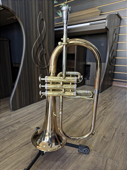 Fluguelhorn Si bemol Eagle modelo FLG507 - venda no estado de conservação (SEMINOVO) #44939
