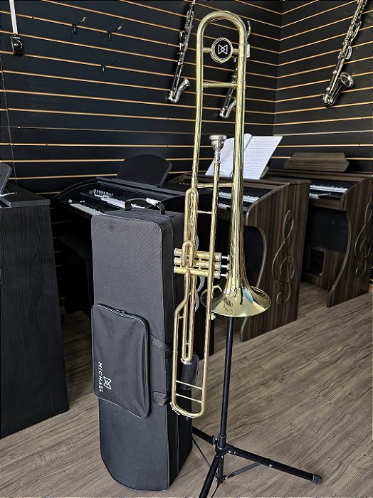 Trombone de pistos Michael em si bemol WTPM35N - venda no estado de conservação (SEMINOVO) #3105557