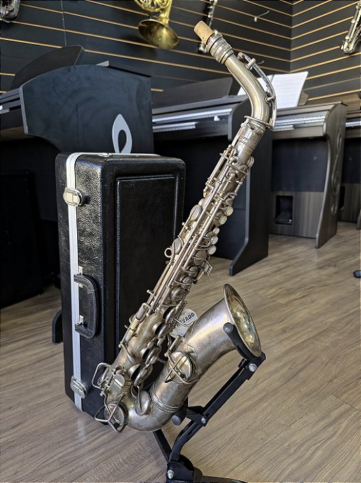 Sax Alto Conn Chu Berry - Vintage - Banho em prata (raridade) #78841