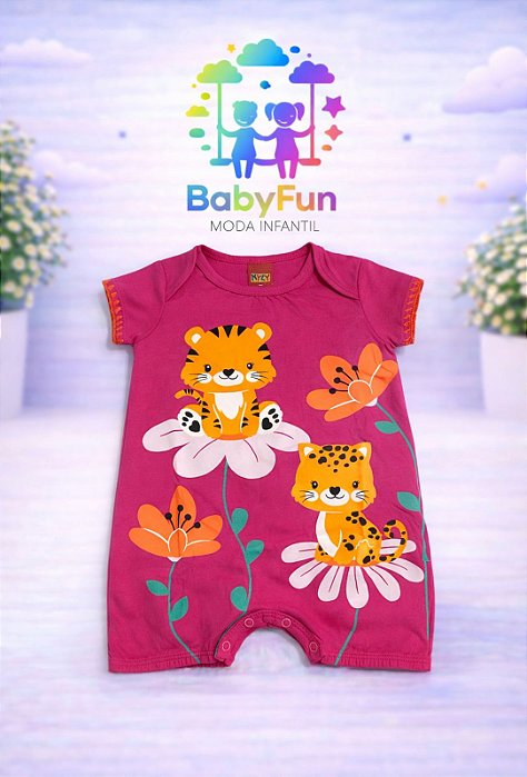 Macaquinho bebê feminino Kyly