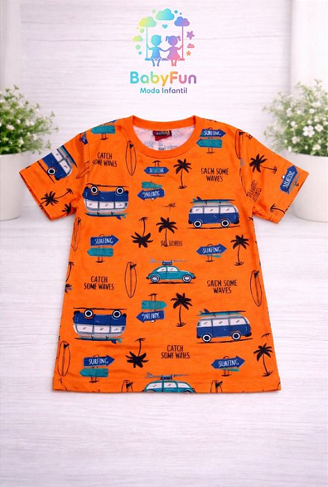Camisetas infantis avulsas das marcas Kyly, Milon