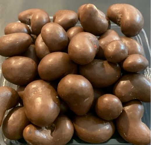 Drageado de Castanha de Caju com Chocolate ao Leite