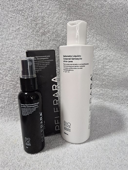 Kit Hidratação prática e eficaz para Peles Sensíveis