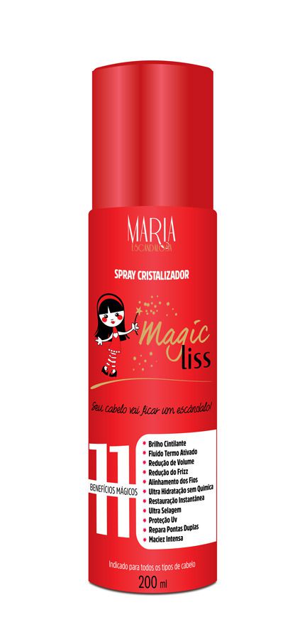 Magic Liss Spray Cristalizador Maria Escandalosa 200 ml