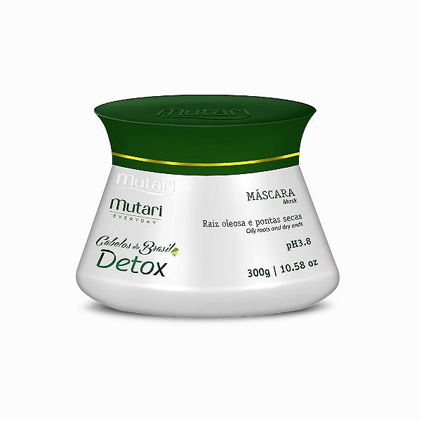Máscara Detox Raiz Oleosa e Pontas secas 300g