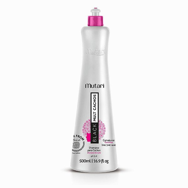 Shampoo para Cachos - Black Mult Cachos - 500ml