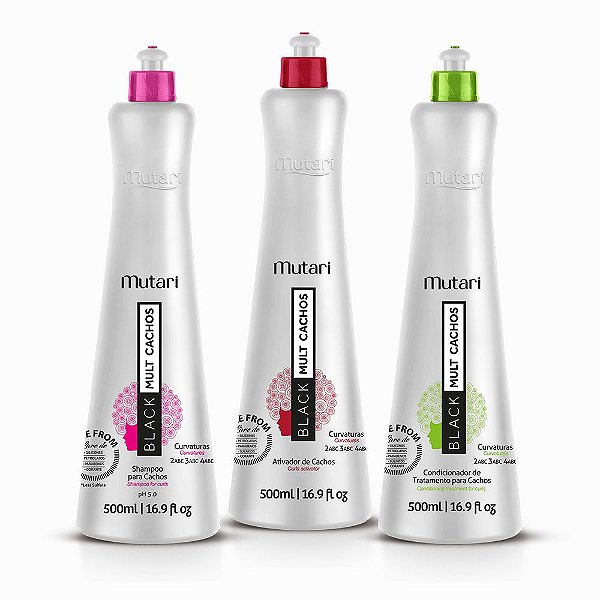 Kit Nutrição Black Mult Cachos