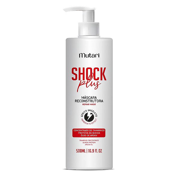 Máscara Reconstrutora Shock Plus 500ml