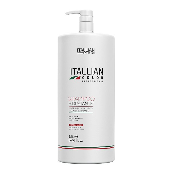 SHAMPOO HIDRATANTE LAVATÓRIO ITALLIAN COLOR 2,5L