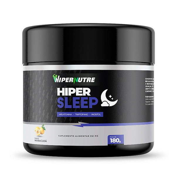 Hiper Sleep 180g com Melatonina, Triptofano e Inositol