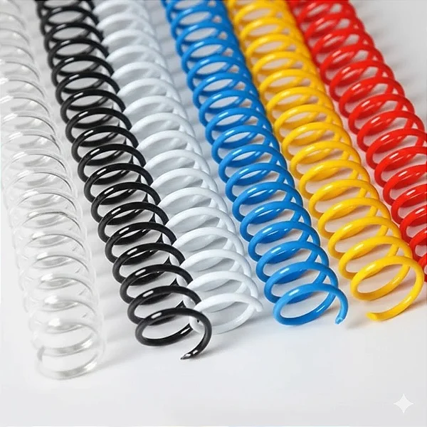 Espiral de PVC 07mm - Pacote com 100 unidades