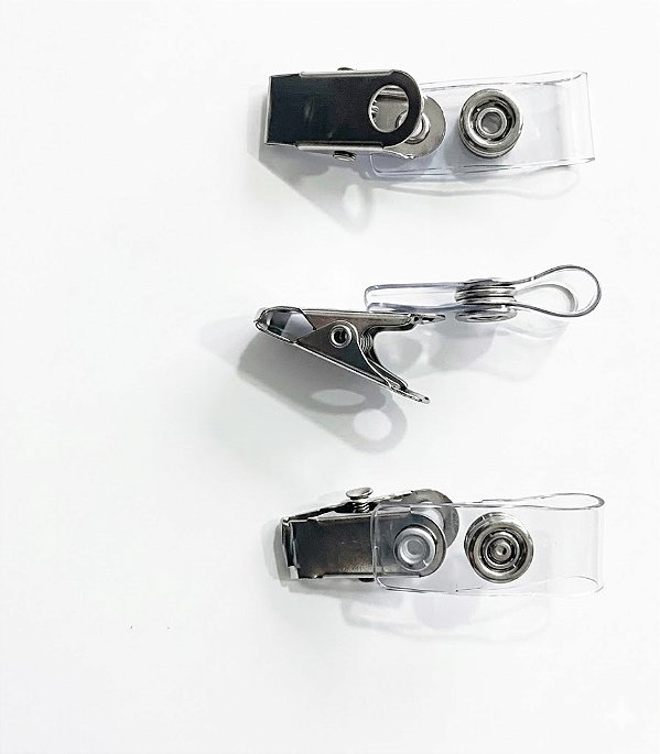 Clips Jacaré c/ alça transparente