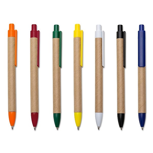 Caneta ecológica papelão