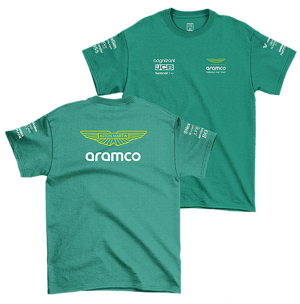 Camiseta Aston Martin 2024 Verde