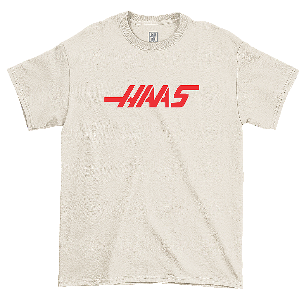 Camiseta Basic Haas Off White