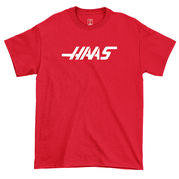 Camiseta Basic Haas Vermelha