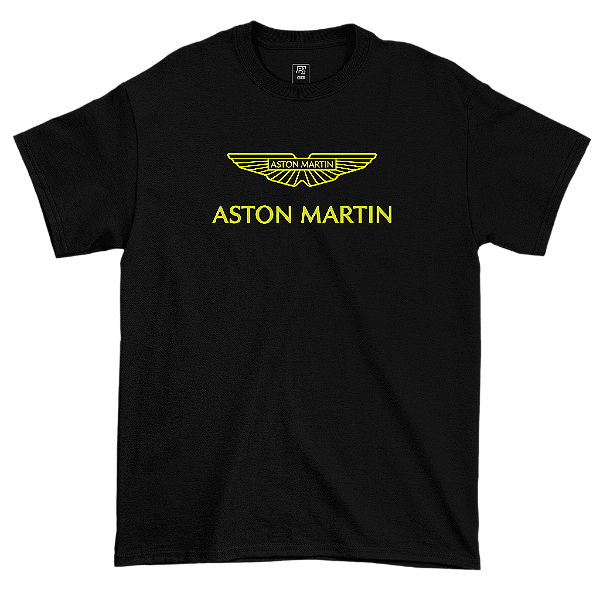 Camiseta Basic Aston Martin Preta