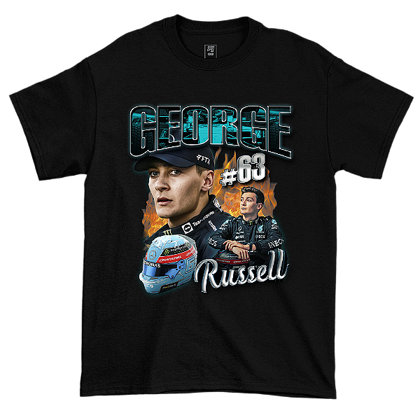 Camiseta Vintage George Russell