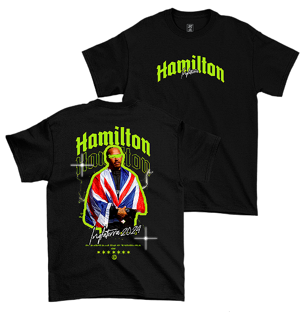 Camiseta Pilotwear Lewis Hamilton Inglaterra