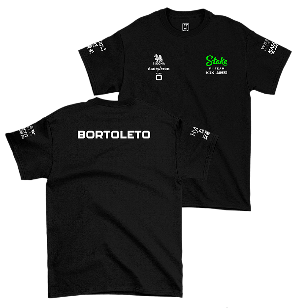 Camiseta Stake Sauber Bortoleto 2024