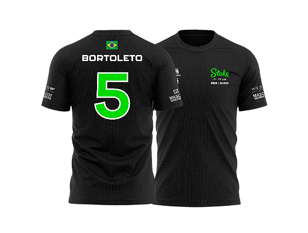 Camiseta Stake Sauber Bortoleto CBR 2025