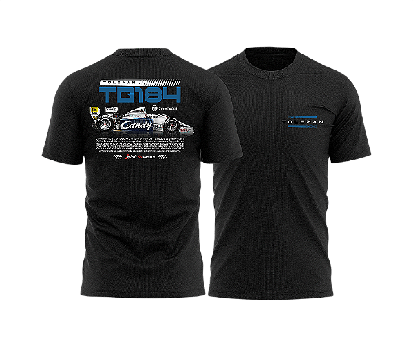 Camiseta History Toleman Preto